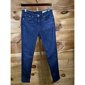 Rag & Bone New York Women’s Skinny Jeans Size 27 Dark Blue Denim